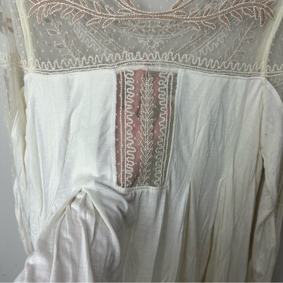 Free People Jojo Mixed Media Shirt - Picture 6 of 8